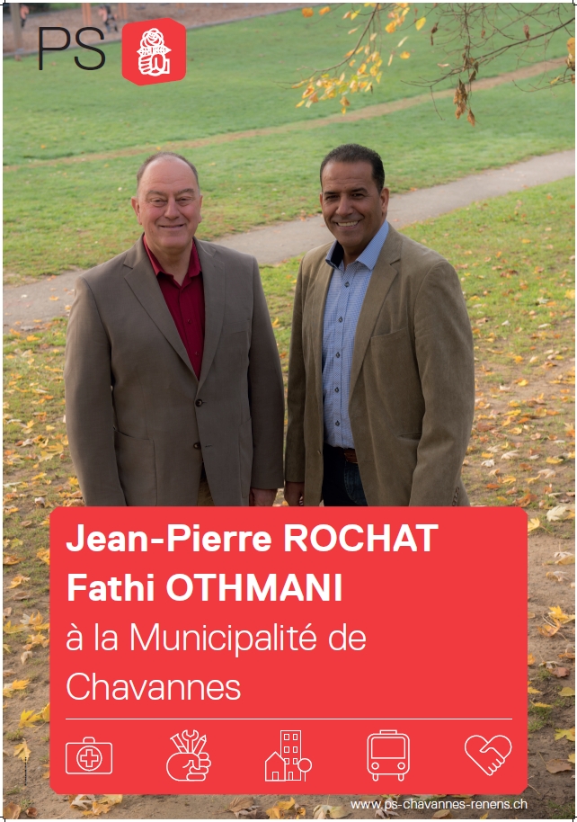 Affiche Jean-Pierre Rochat et Fathi Othmani